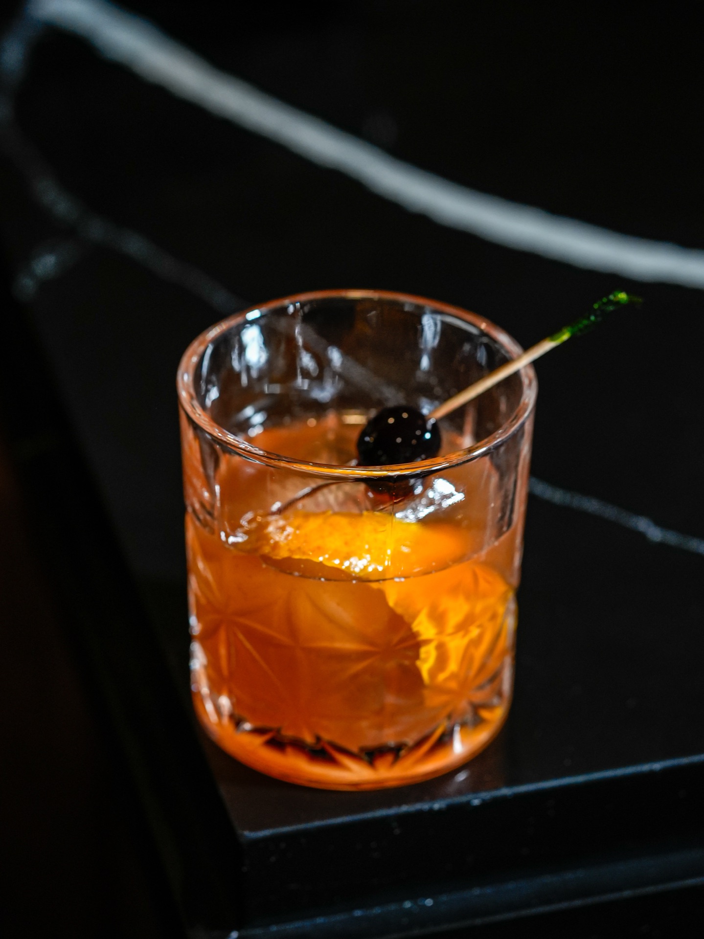 Craft cocktails at Marcello's full bar in Pelham, NY