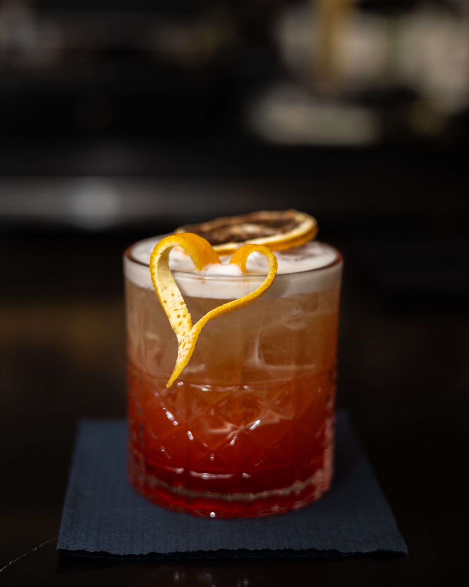 Craft cocktails at Marcello's full bar in Pelham, NY